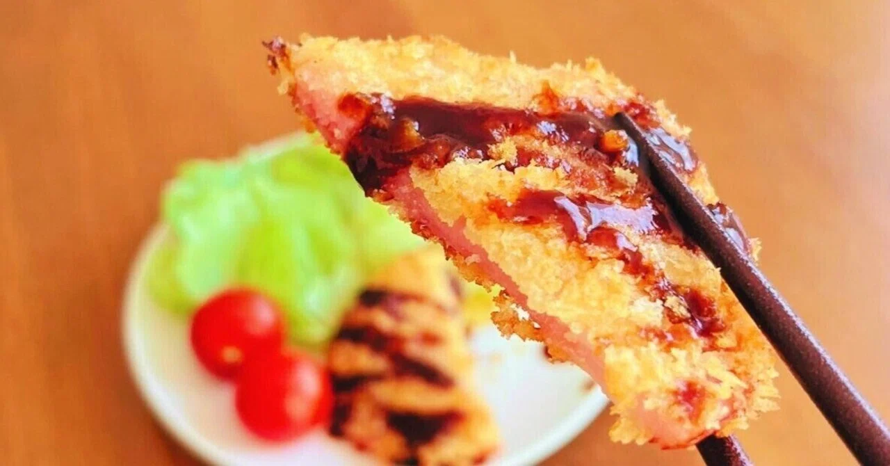 時短！】みんな大好き「ハムカツ」を爆速で作る方法を見つけました【お 