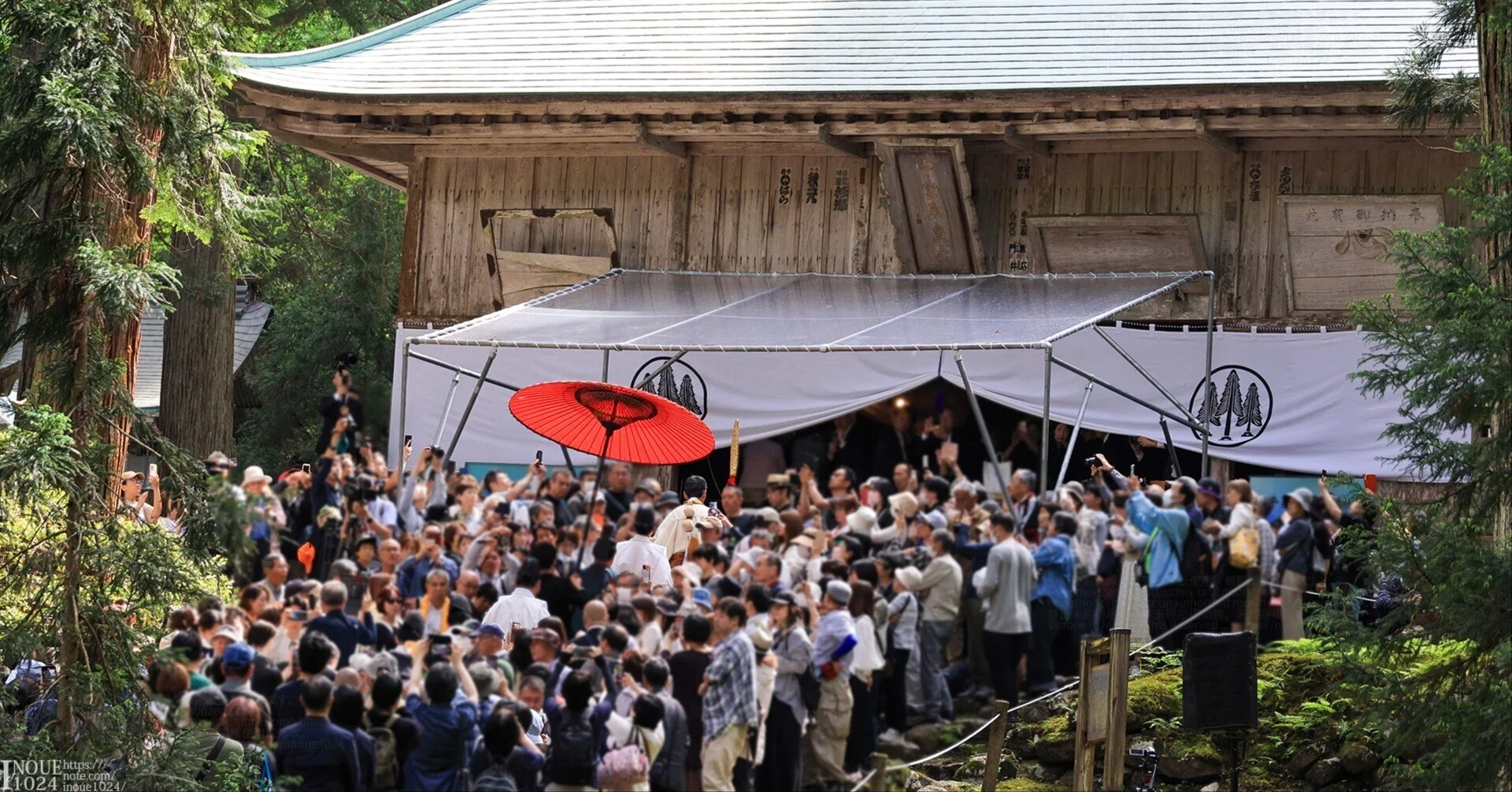 平泉寺白山神社三十三式年祭記念事業｜inoue1024