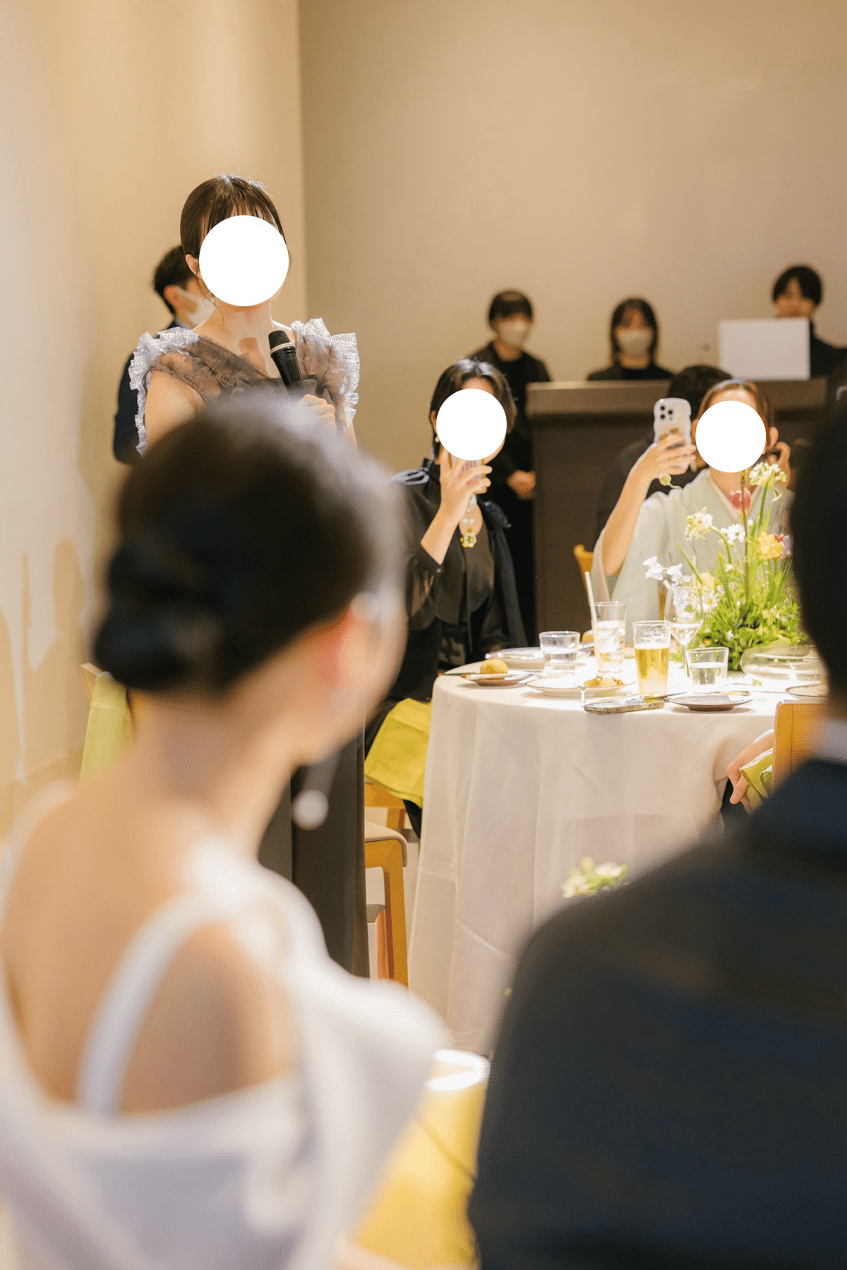 50 友人スピーチの代わりにトークセッションのススメ