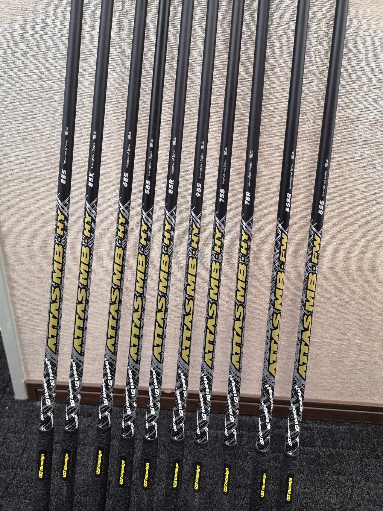 USTマミヤのFW、UT用シャフトATTAS・MBをガッツリ試打しました USTマミヤのFW、UT用シャフトATTAS・MBをガッツリ試打しました