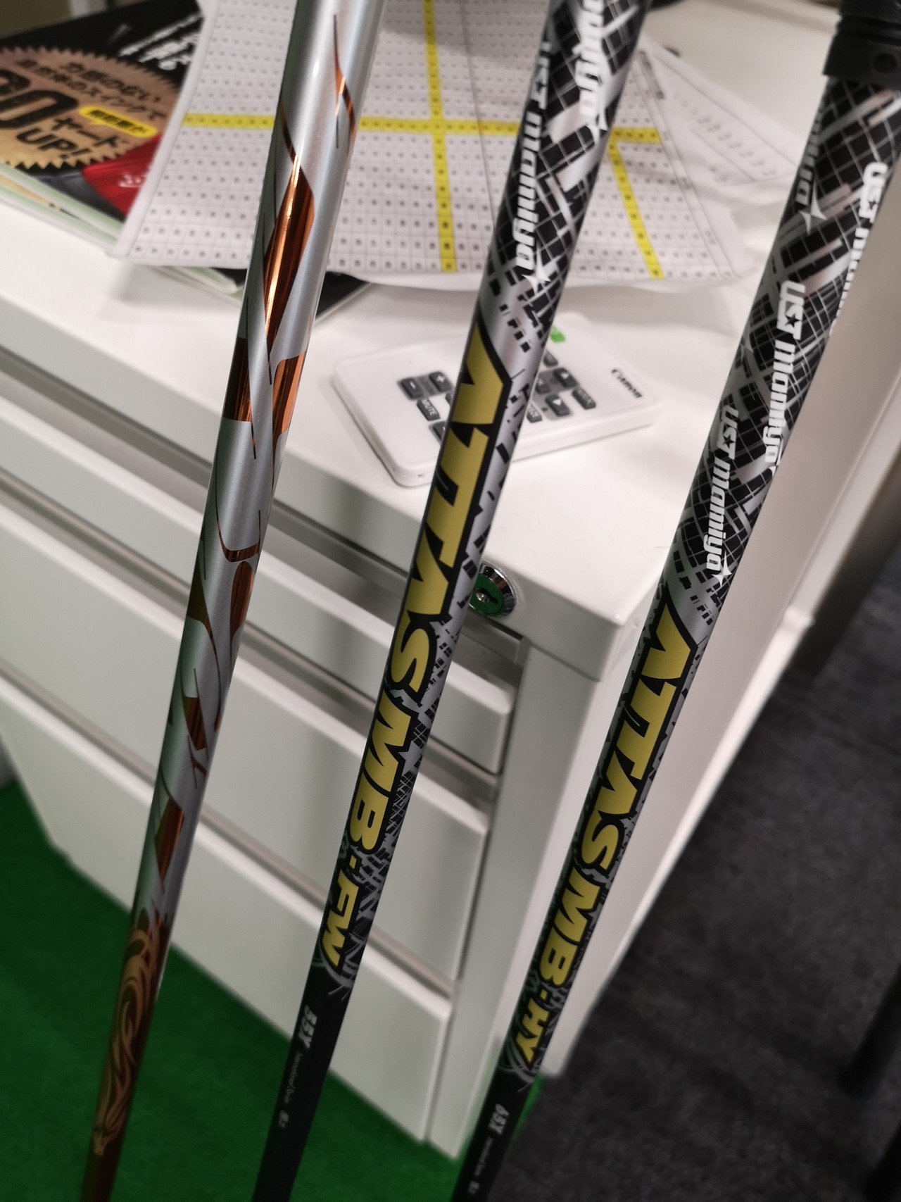 USTマミヤのFW、UT用シャフトATTAS・MBをガッツリ試打しました