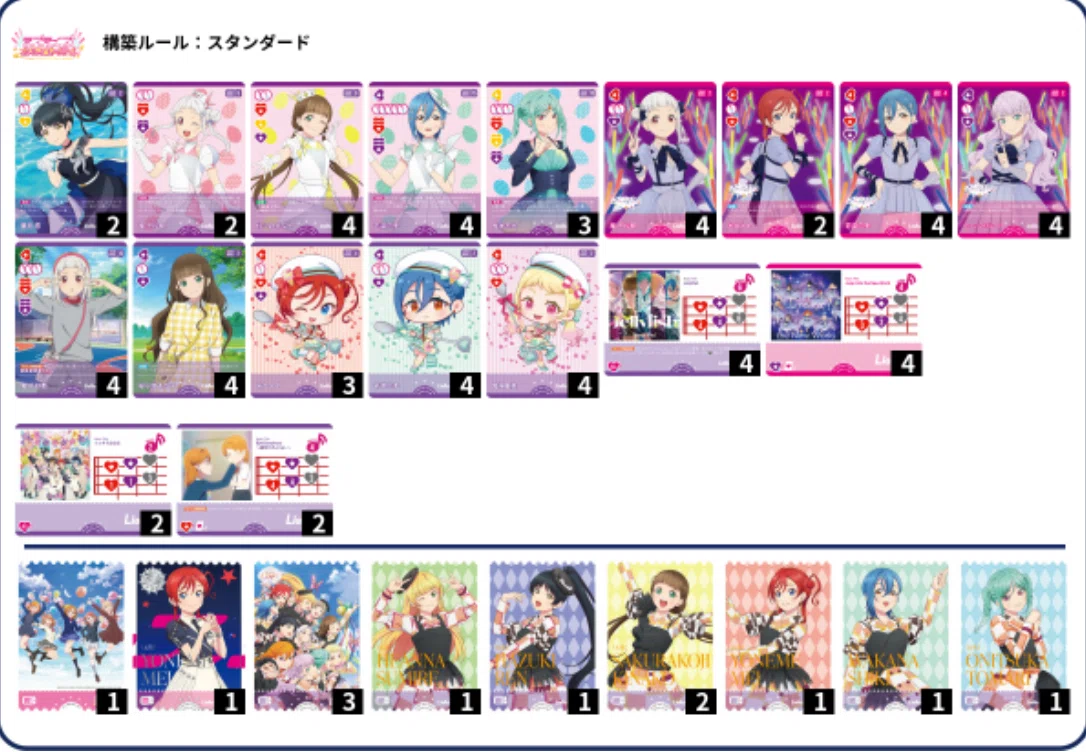 ラブライブ！ ラブカ 5yncri5e! デッキ ラブカ】ミッドレンジ型5yncri5e!｜me