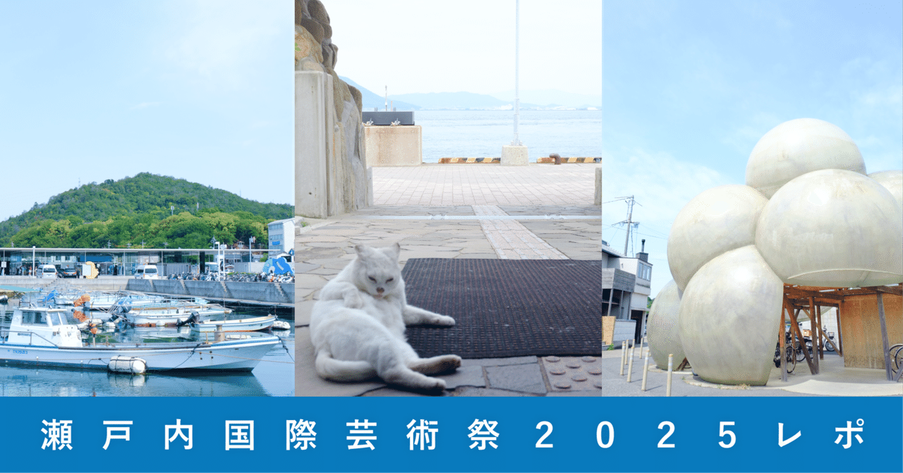 瀬戸内国際芸術祭2025レポ｜サイケデリックたぬき
