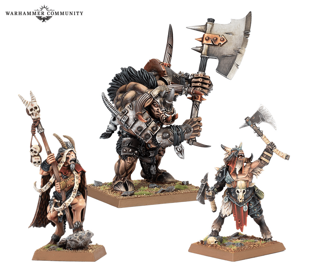 WARHAMMER ウォー・ハンマー　ビーストマン・コアアーミーボックス ビーストマンでオールドワールドを始めるのか？｜muro
