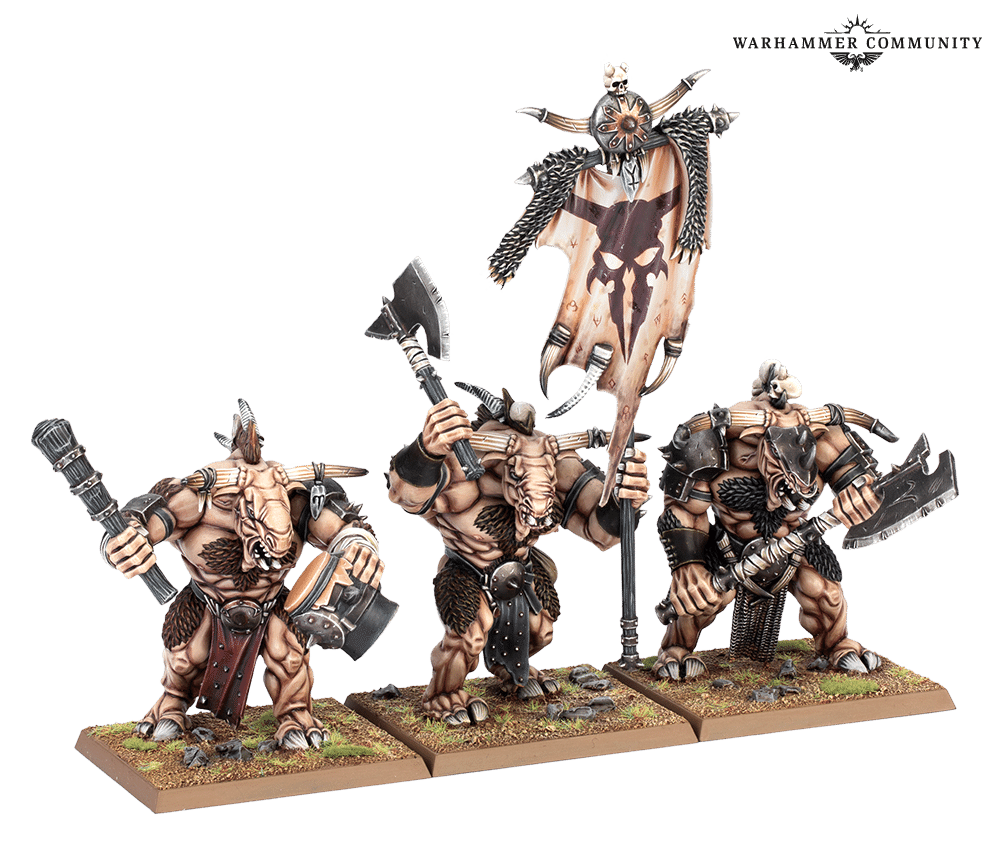 WARHAMMER ウォー・ハンマー　ビーストマン・コアアーミーボックス ビーストマンでオールドワールドを始めるのか？｜muro