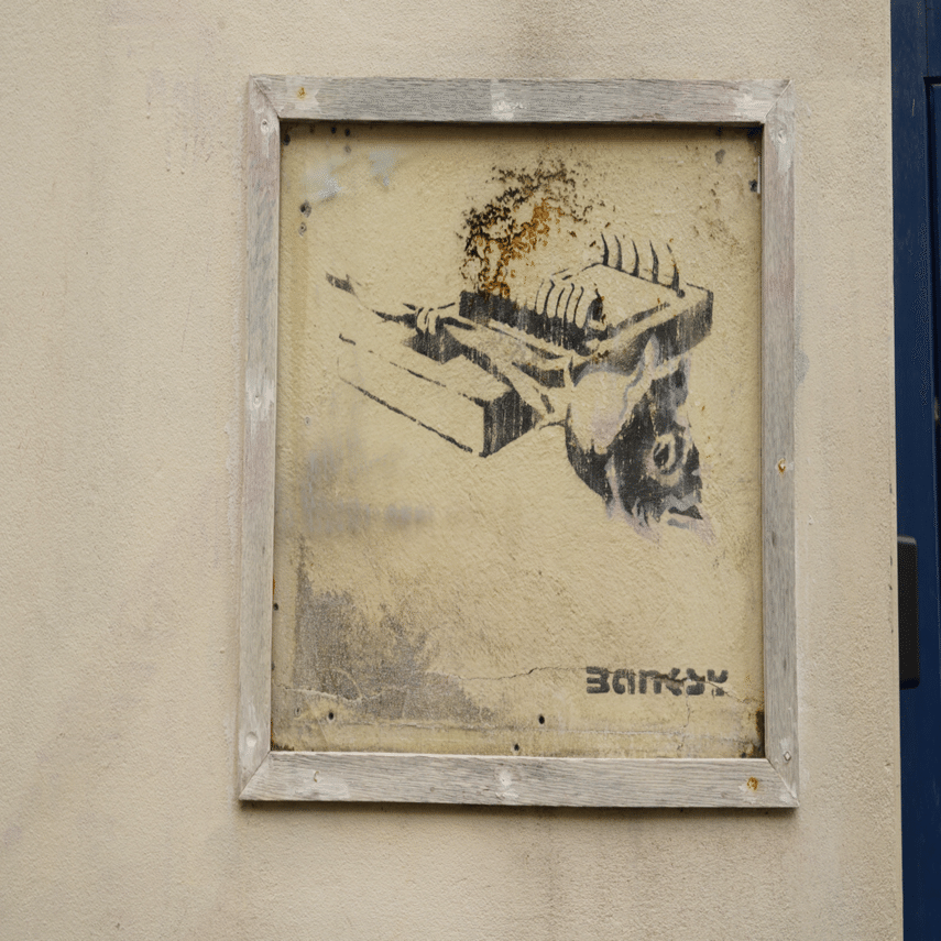 イギリスの港町、ブリストルへバンクシーのアート🎨をみにいく。｜nasutabi