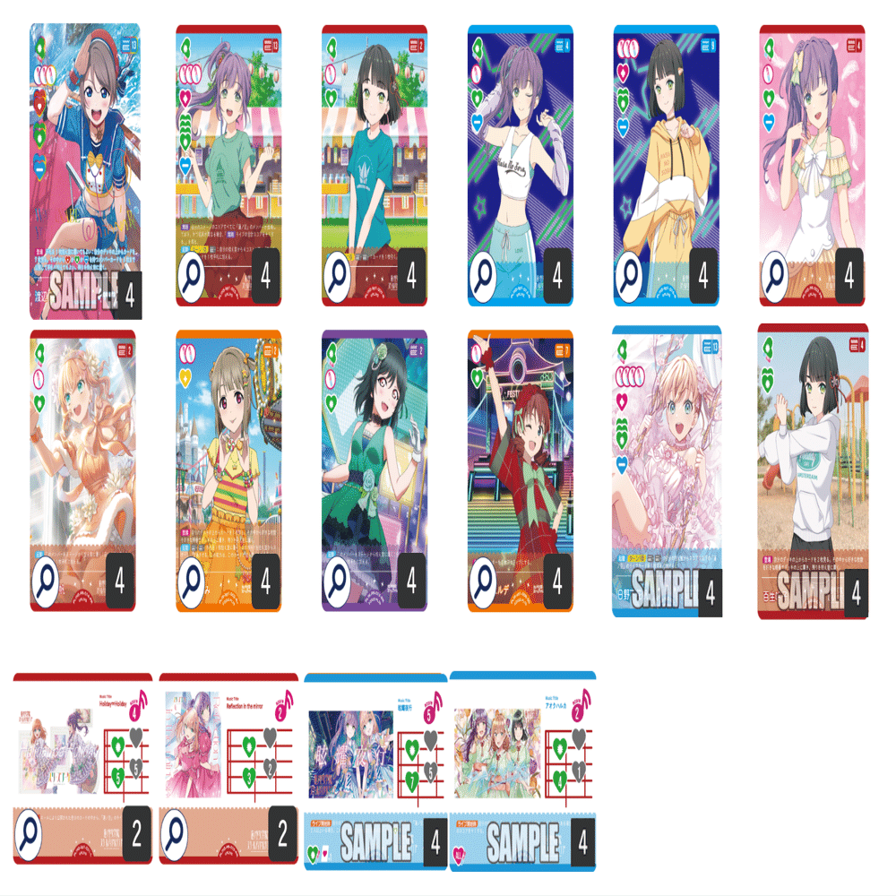 ラブカ】発売前カード入りデッキ紹介: スリーズブーケ｜ミウミ@ラブカ