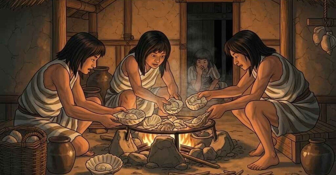 ⑤縄文晩期貝塚採取『玉』 ⑤縄文晩期貝塚採取『玉』