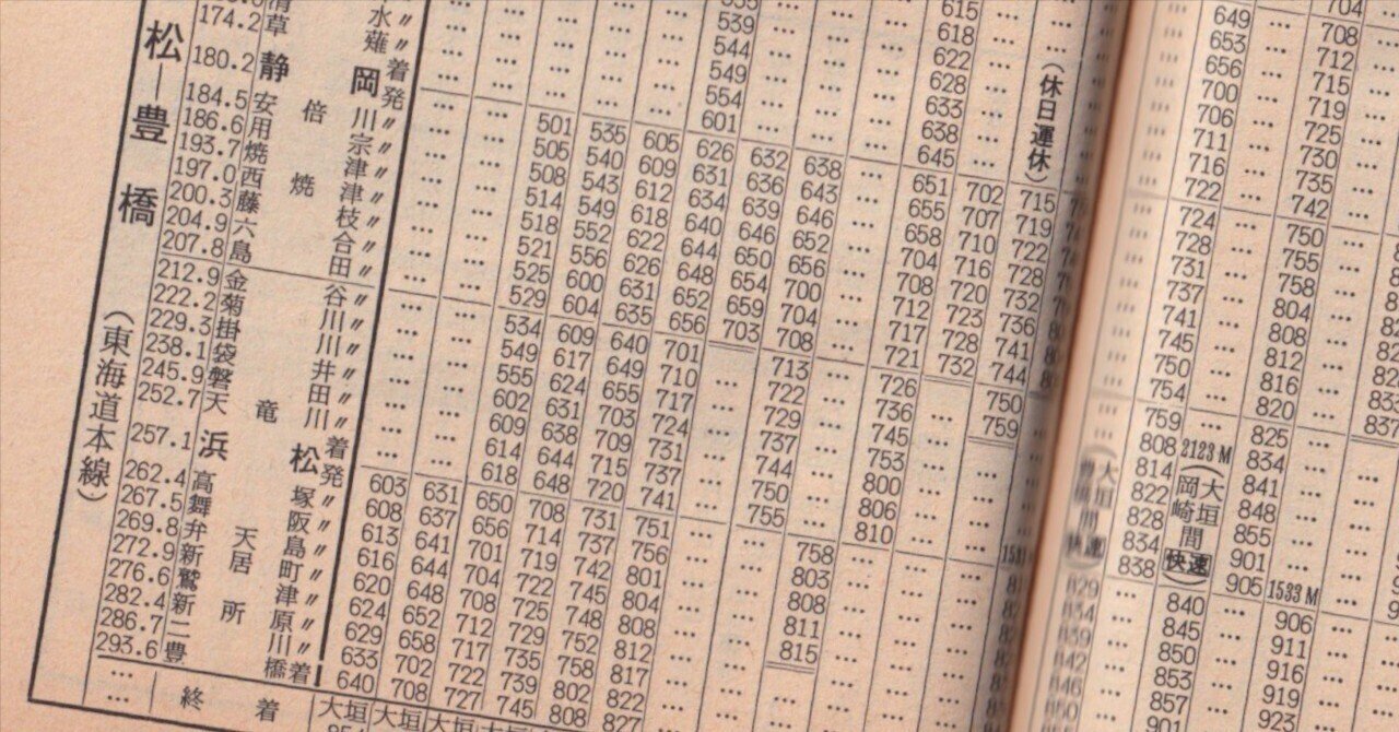 JR発足 新幹線 電車 JR時刻表　1987年4月　レア商品　時刻表 1987年4月 JR東海発足時の時刻表｜てつろう（sokutou-metsu）