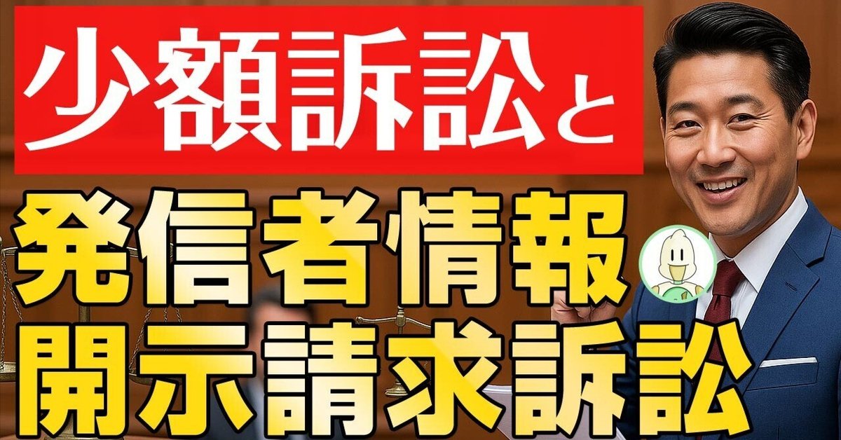 少額訴訟と発信者情報開示請求訴訟｜WIING media LIFE iS
