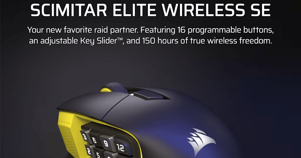 レビュー】CORSAIR SCIMITAR ELITE WIRELESS SE｜きりう
