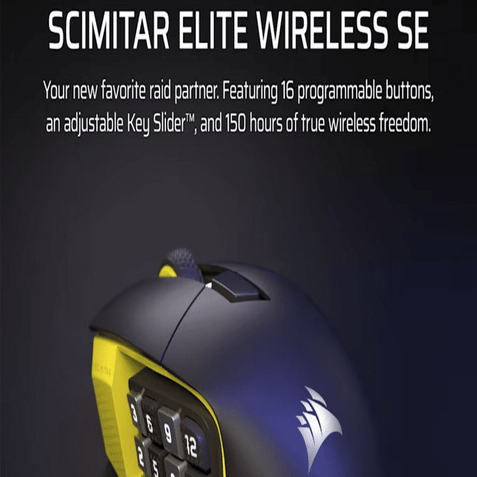 レビュー】CORSAIR SCIMITAR ELITE WIRELESS SE｜きりう