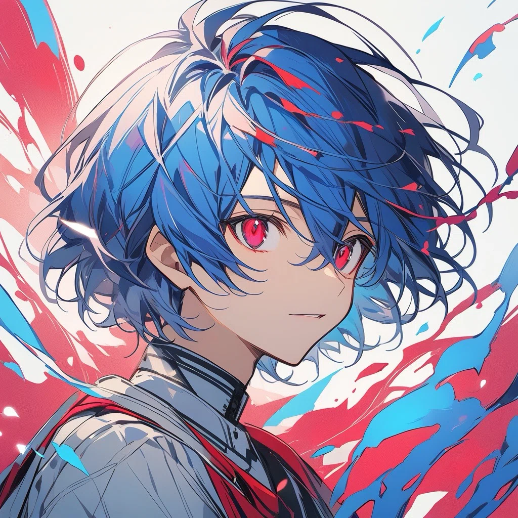 AIイラスト フリーアイコン 男の子④｜猫田