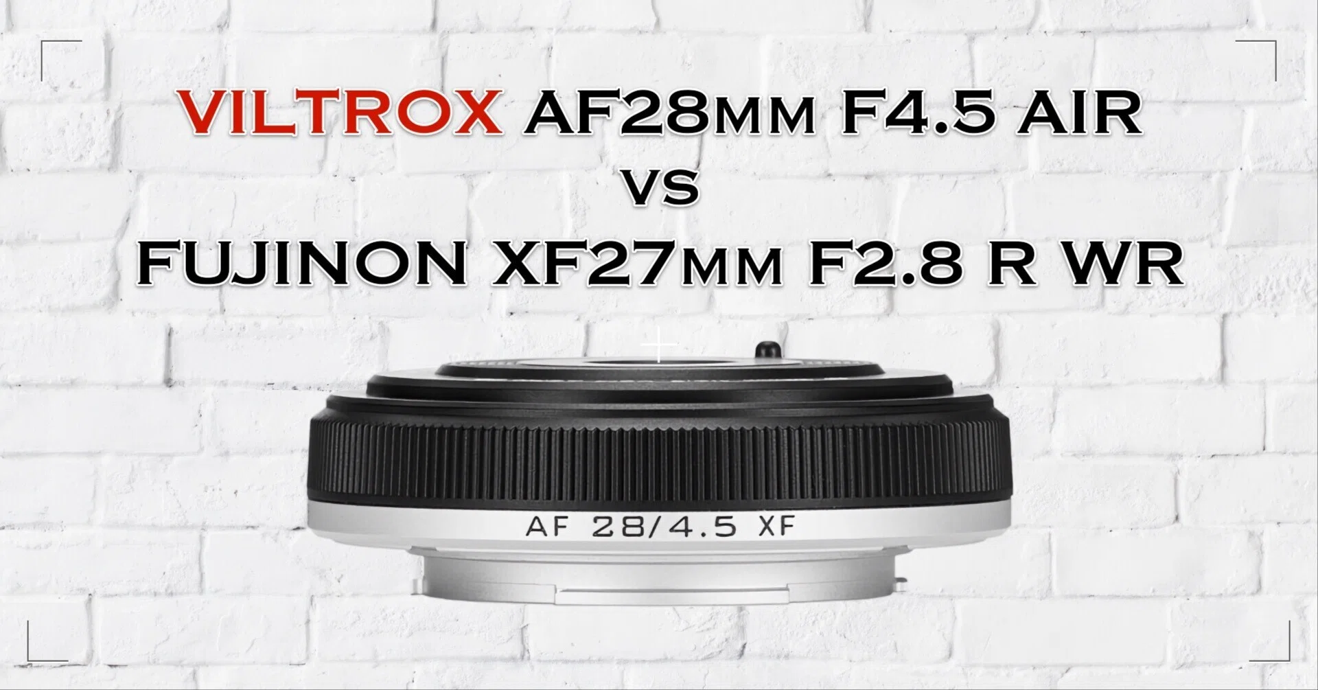VILTROX AF28mm F4.5 外観レビュー。｜Kenichi Masuo