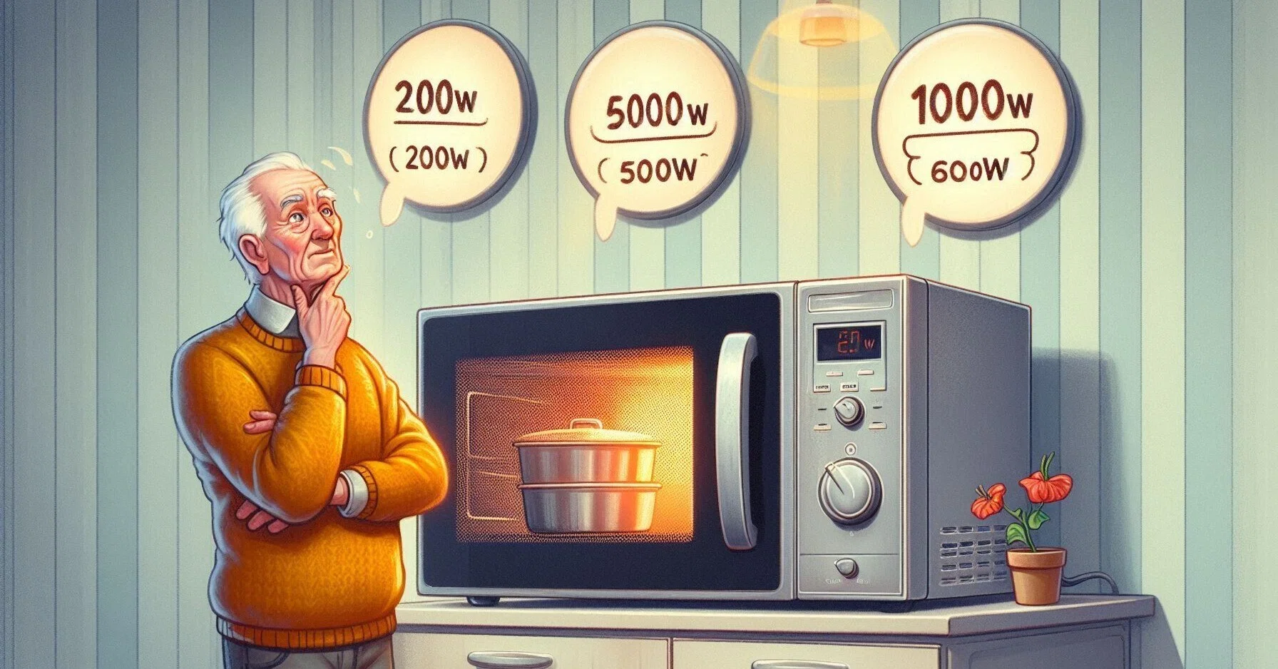 電子レンジのワット数の使い分け ｜クージー塾
