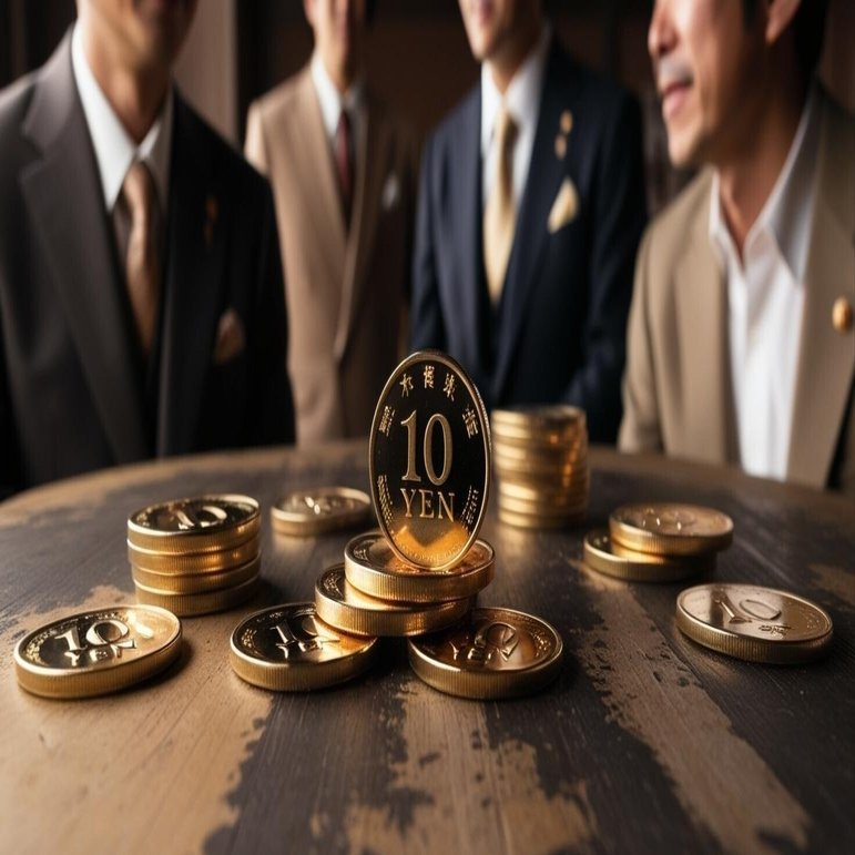 コインは暗いほうへと倒れる｜井上ねこ