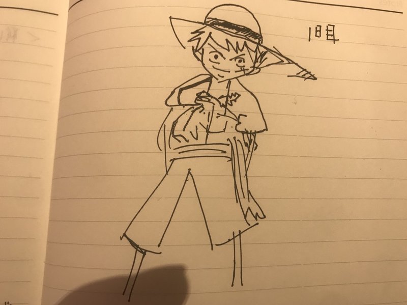 30日ルフィを模写し続けた男の話 ヤマグチ Note 30日ルフィを模写し続けた男の話 ヤマグチ Note