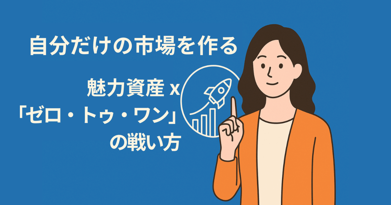 自分だけの市場をつくるHaru / 魅力資産で人生をマーケティングする