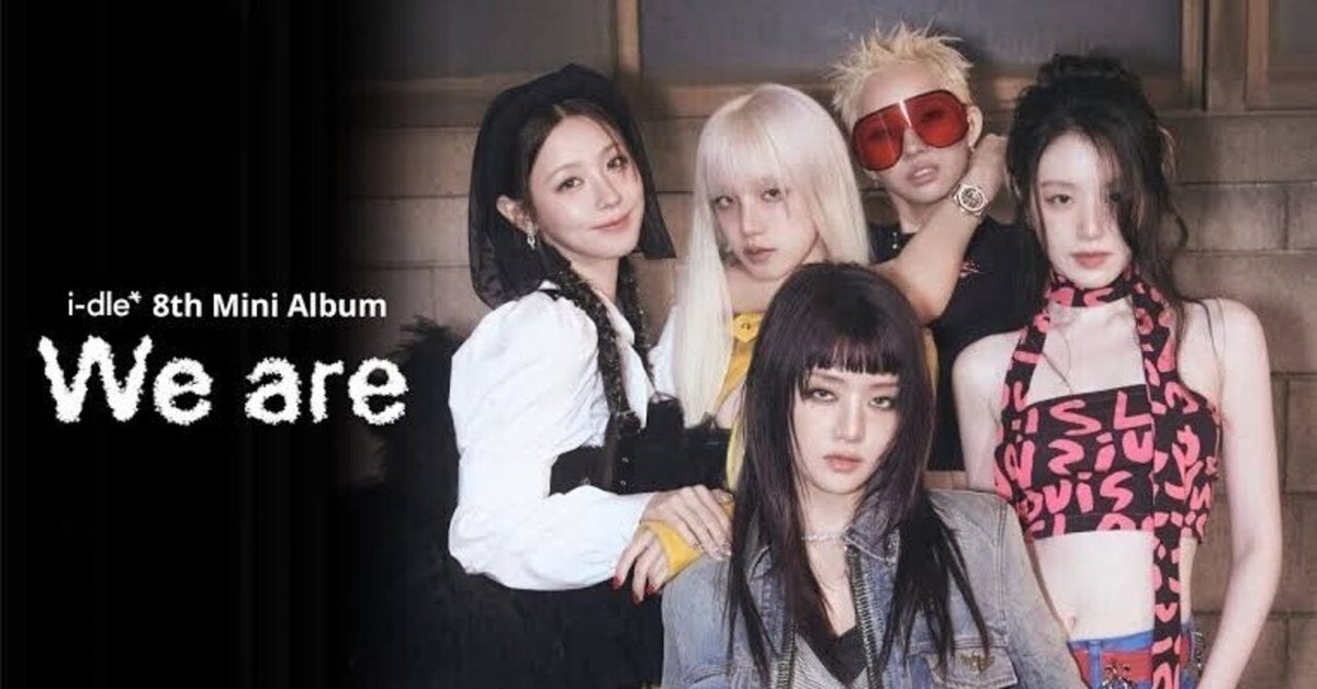 i-dle we are ワーナーミュージック特典 シュファ We are：8th Mini Album（全3種SET）＜ワーナーミュージック