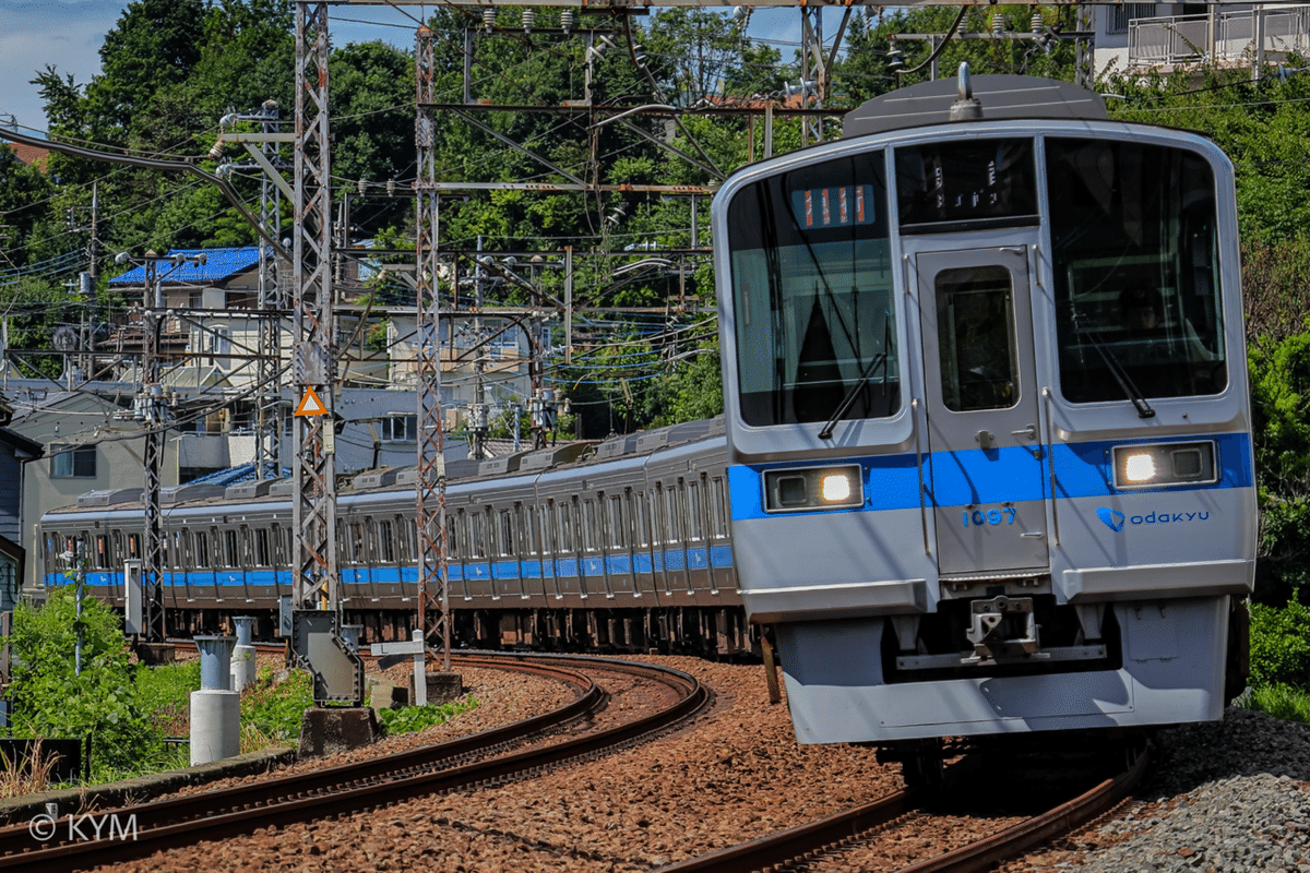 8 町田市×小田急線｜通勤準急 町田行き