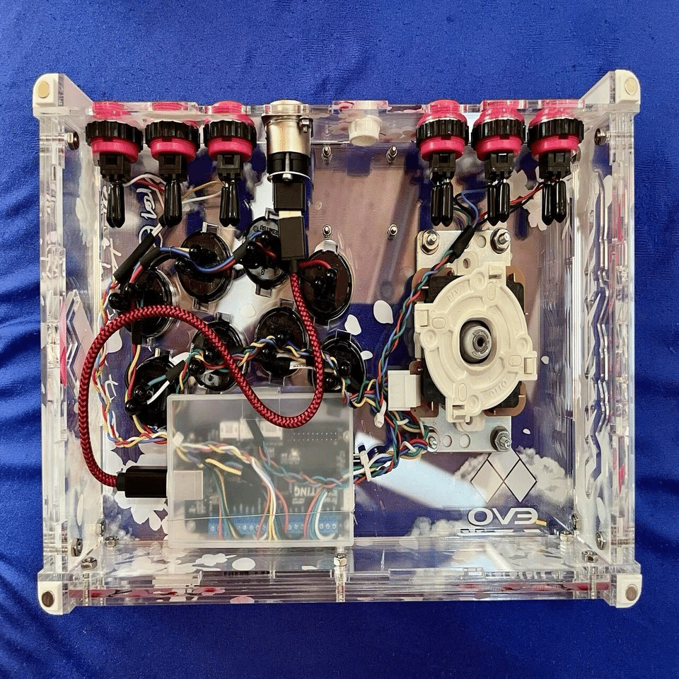 アケコン作ろう、自作アケコン桜舞い散る編 063｜774