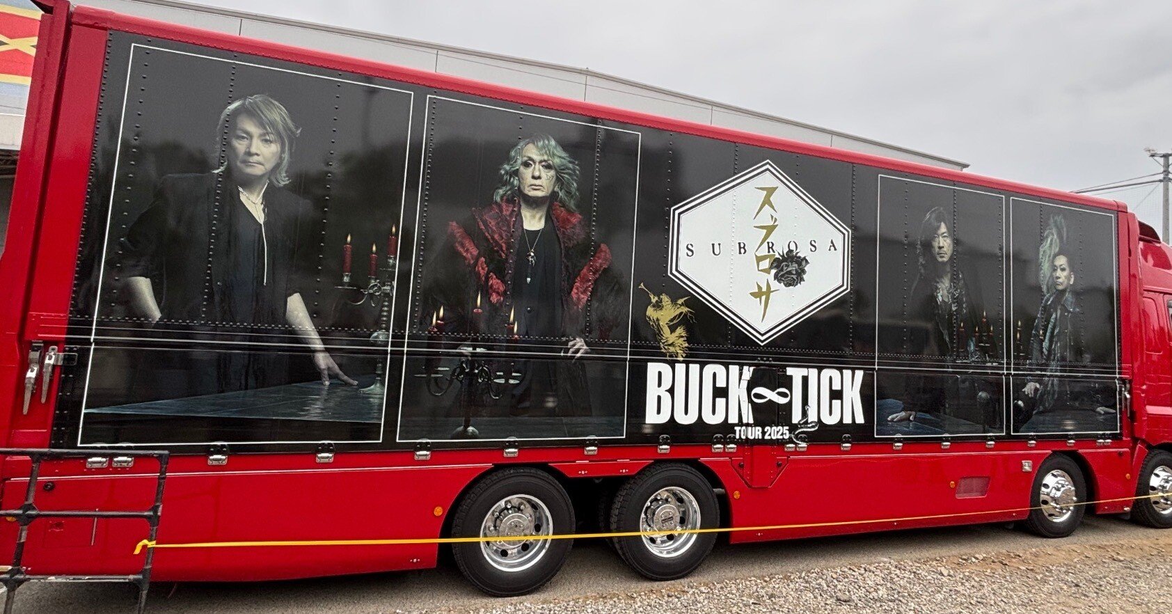 BUCK-TICK ライブツアースタッフ用　アクセスオールエリアパス　2枚セット BUCK-TICK ライブツアースタッフ用 アクセスオールエリアパス 2