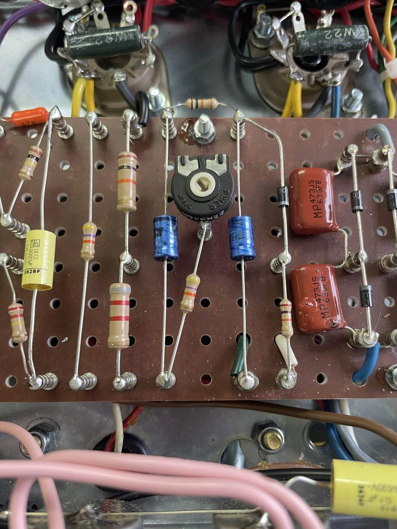 Marshall 1959HWのオーバーホール記録｜dock086