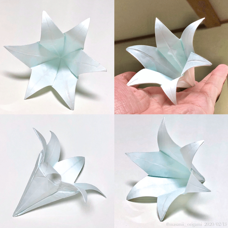 佐藤ローズはバラだけにあらず 正六角形から作る ヒメユリ を折ってみた まさにぃ Note