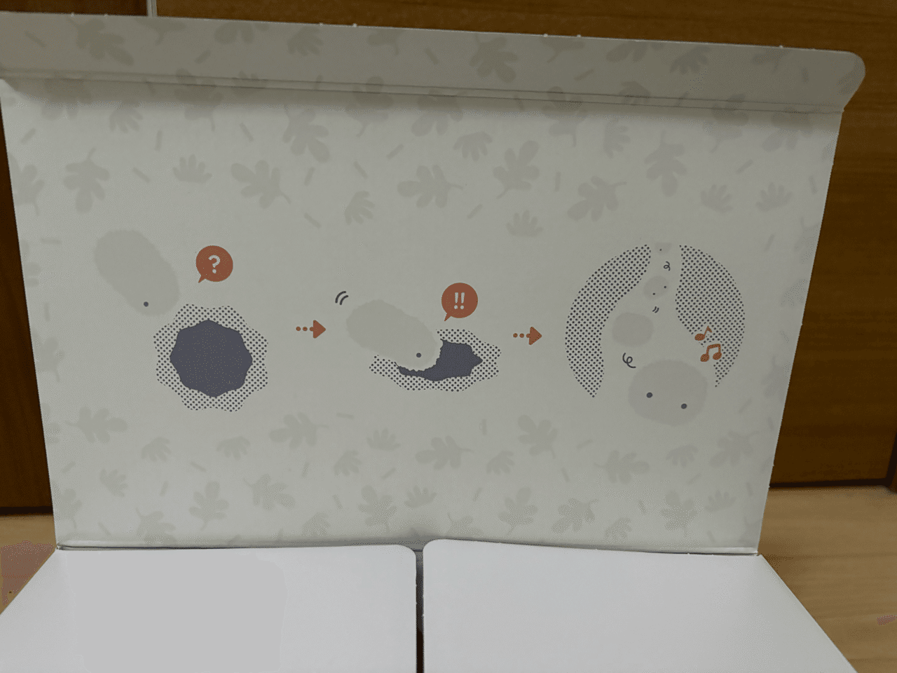 Moflin モフリン シルバー (納品書は個人情報切り抜きの上で同封