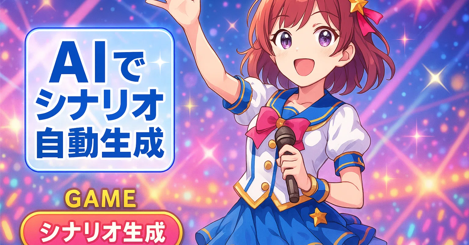 Vibe Coding an Idol Game with AI-Generated Scenarios @ Part 1