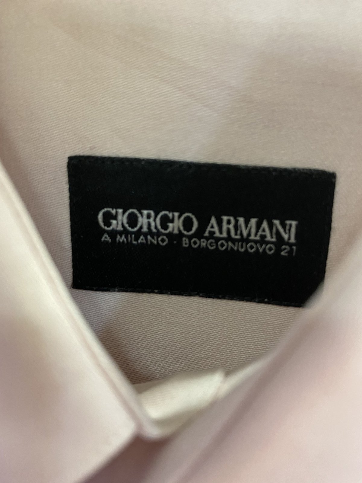 GIORGIO ARMANI黒タグ　美品 新品タグ付き】GIORGIO ARMANI ジョルジオアルマーニ 黒タグ