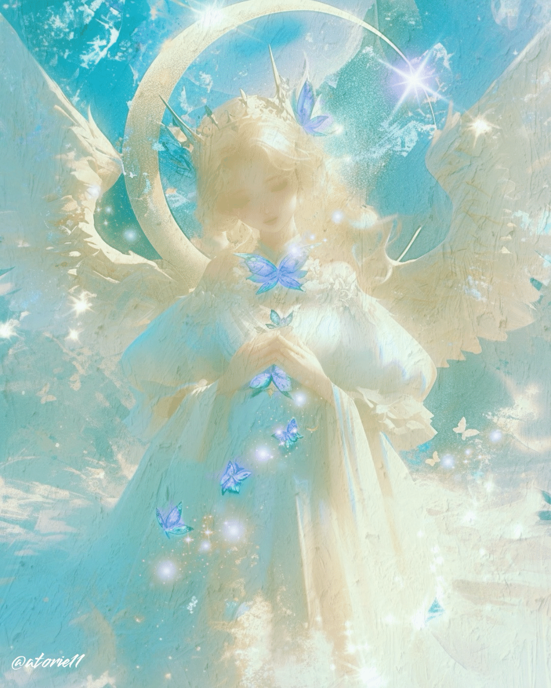 今日のスピリチュアル開運アート｢内面の変容と目覚め」｜Ato*Rie