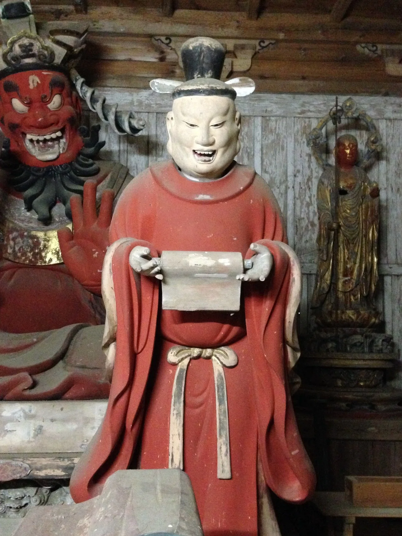 雑記：笑い閻魔の寺｜綾