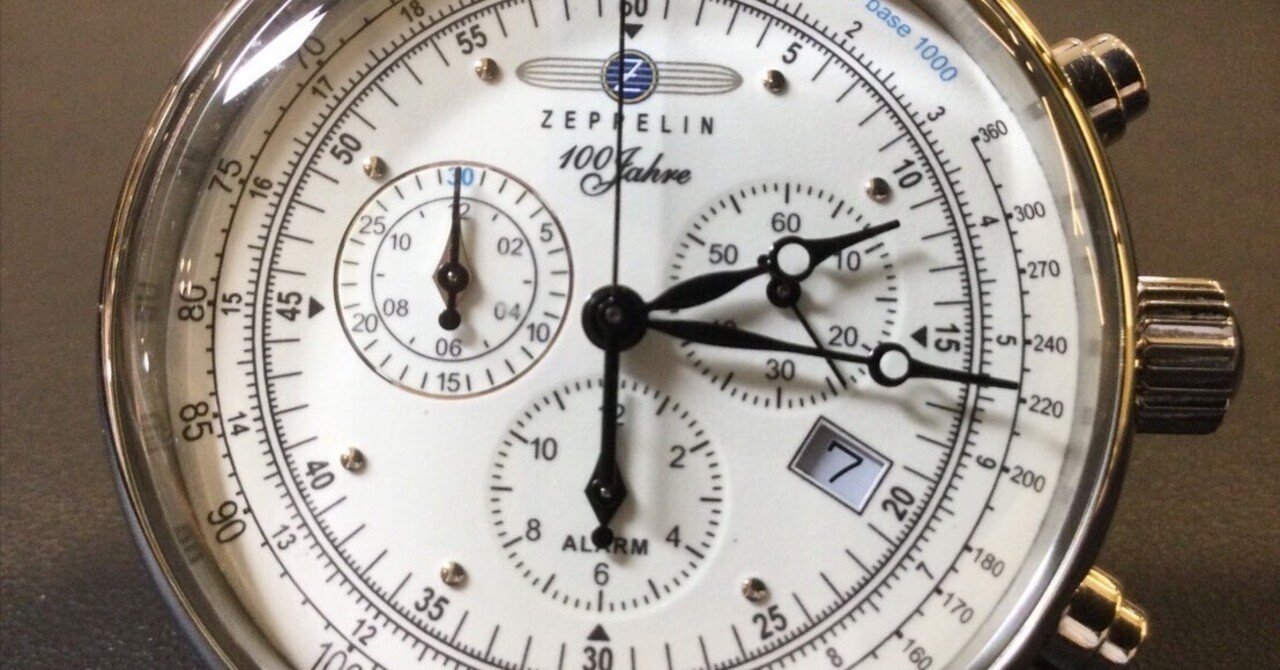 ツェッペリンの時計、電池交換と修理で再び空へ！費用・依頼先・長持ち