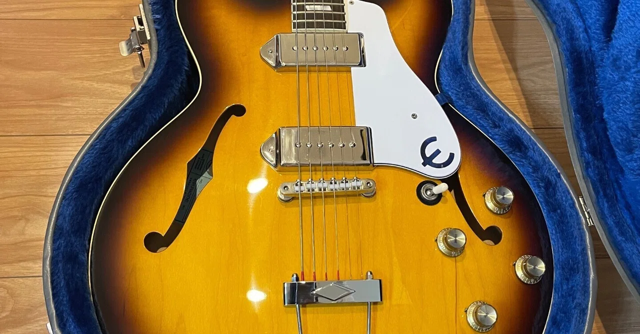 1.Epiphone Japan limited elitist Casino 2015年製｜Atrai Lennon