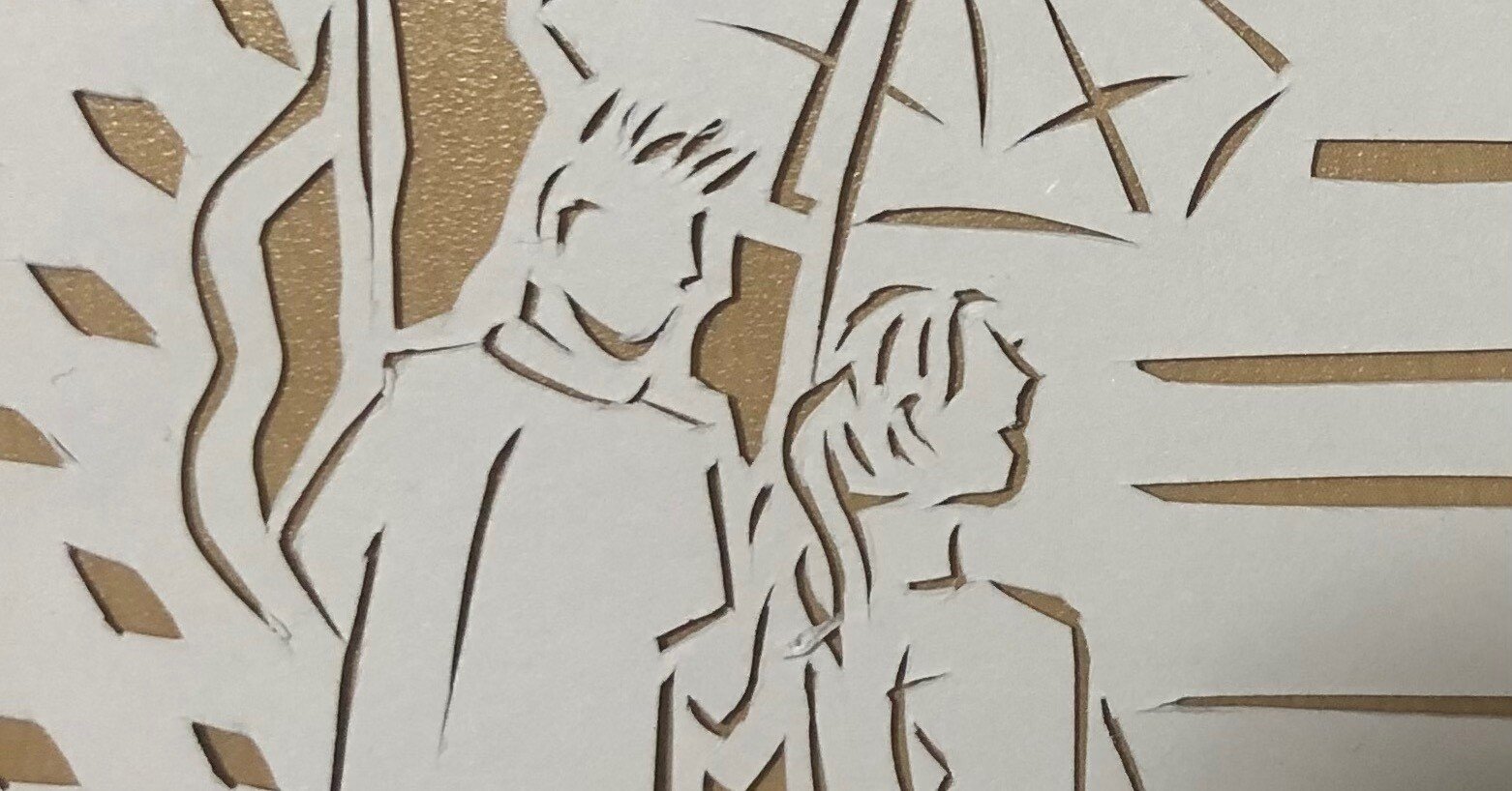 雨の大浦天主堂／長崎切り絵日記①｜林檎の箱庭｜星野リゾート