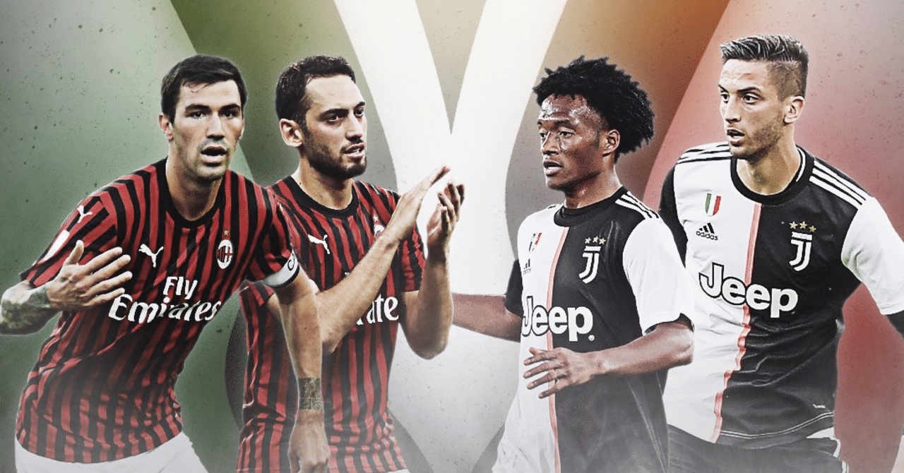 コッパ イタリア 準決勝 1st Leg ミラン対ユベントス 白黒と いろいろと Kan Note