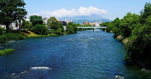 川のある風景（只見川）｜taka