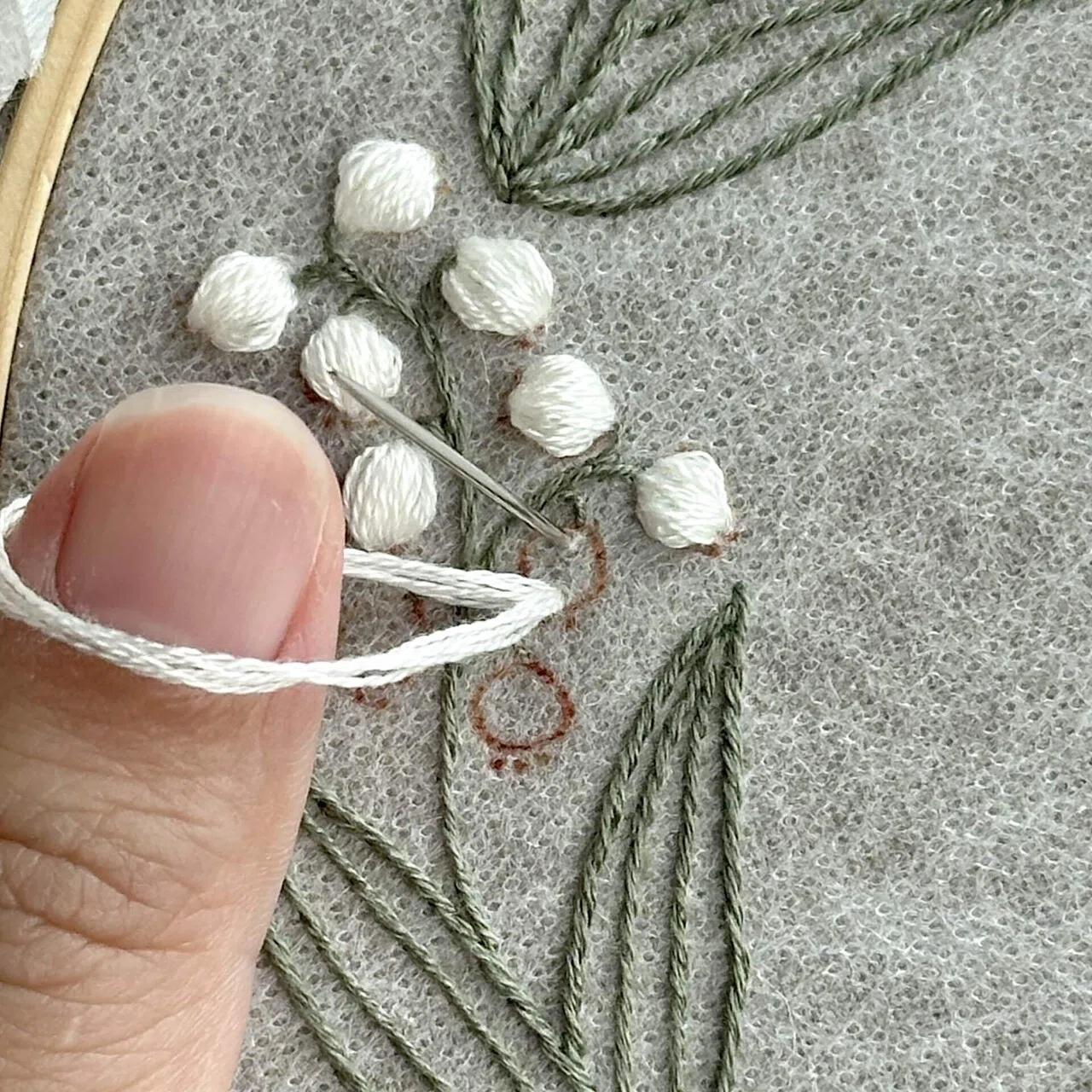 mame 2016SSすずらん刺繍カットソー すずらん刺繍- CartonnageArt