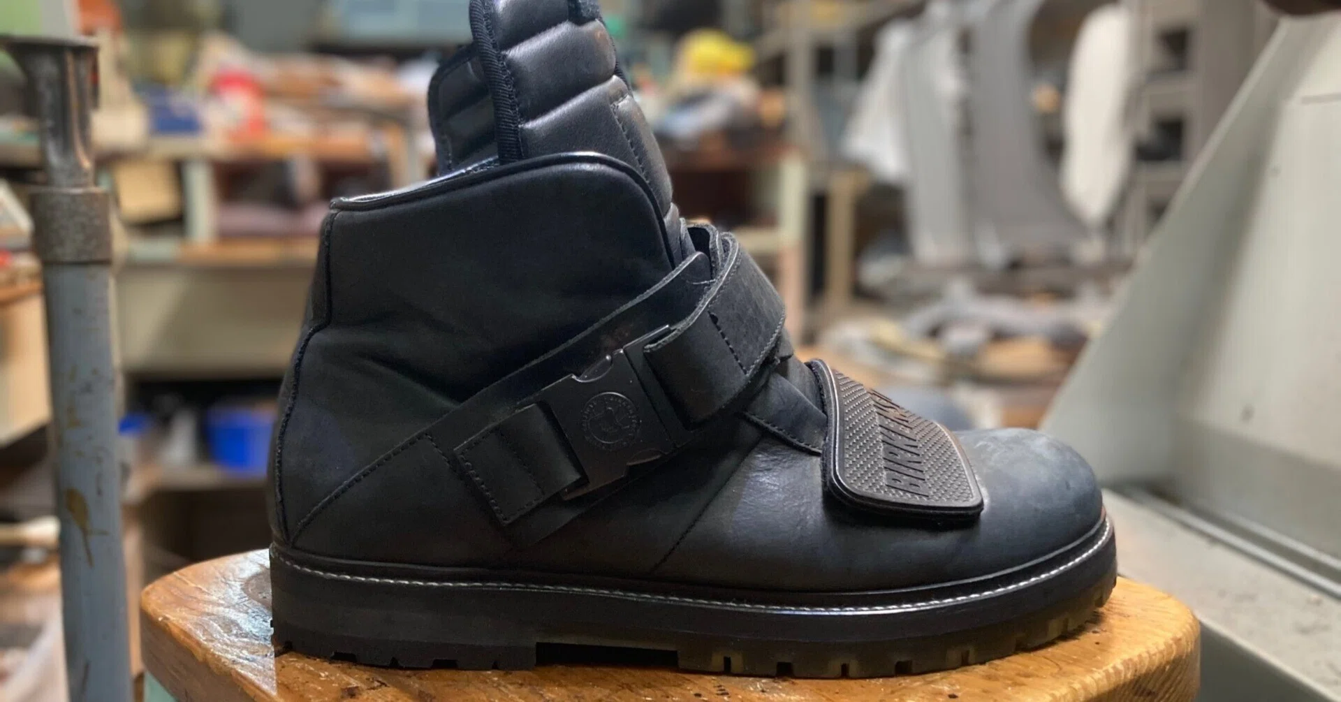 Rick Owens × BIRKENSTOCK ハイカットレザースニーカー ヒール交換/カカト修理】Birkenstock×Rick Owens/ビルケンシュトック