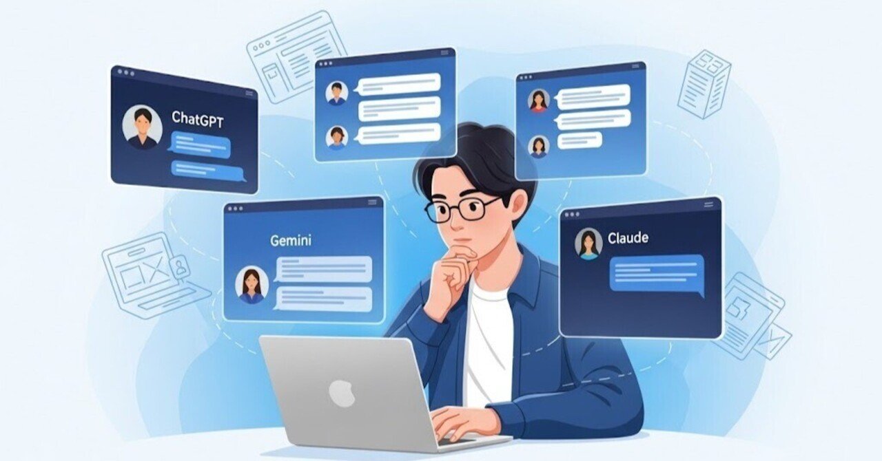 Webライティング初心者必見！最初の生成AIはどれを選ぶべき？ChatGPT, Gemini, Claude徹底比較｜ふくふくろう