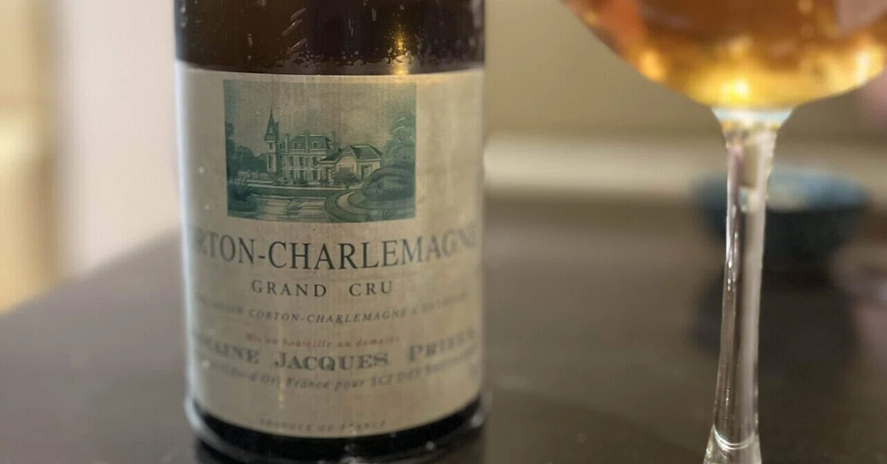 ワイン備忘録］DOMAINE JACQUES PRIEUR CORTON-CHARLEMAGNE GRAND CRU 