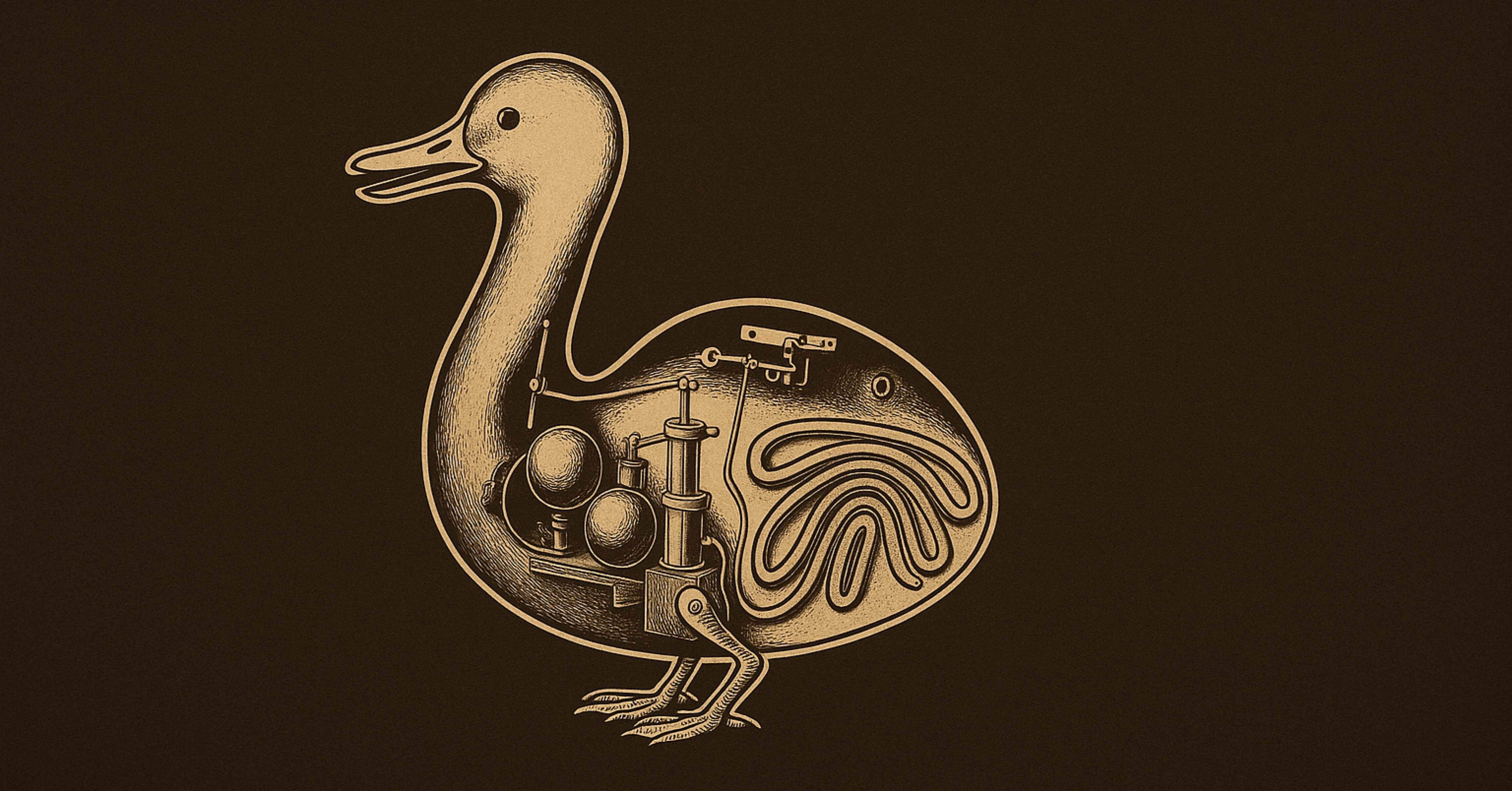 消化するアヒル──18世紀に生まれた“最初のロボット”｜ヌー / nü