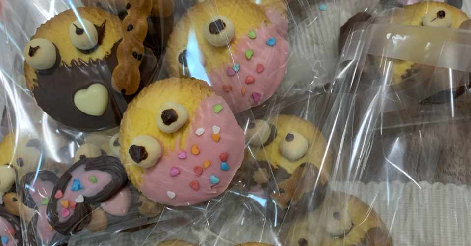 バレンタイン 変顔チョコを作る とりっぷガール まねこ Note