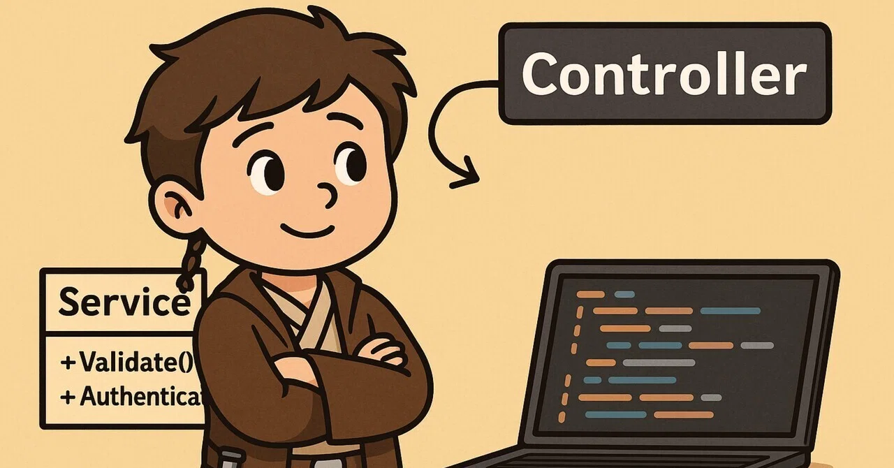 Serviceクラスって必要？Controllerとの役割分担に挑戦した話｜パダワンエンジニア