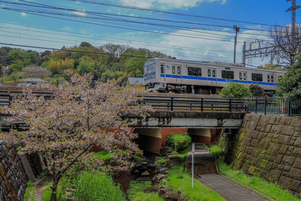 8 町田市×小田急線｜通勤準急 町田行き