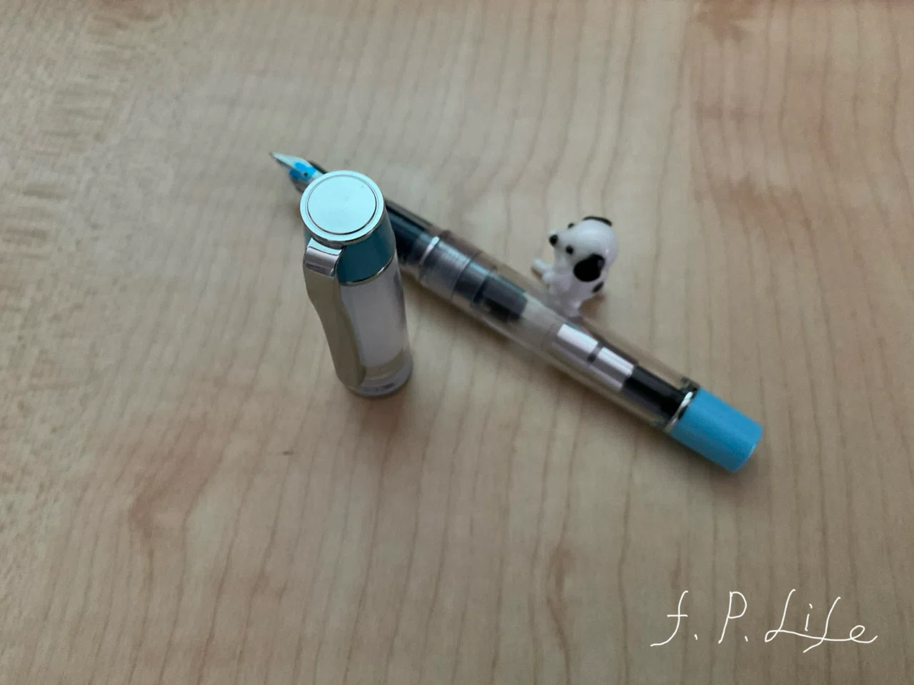 スケルトンでコンパクトで可愛い万年筆 #85｜りい ~ first-penlife ~