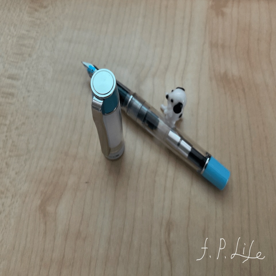 スケルトンでコンパクトで可愛い万年筆 #85｜りい ~ first-penlife ~