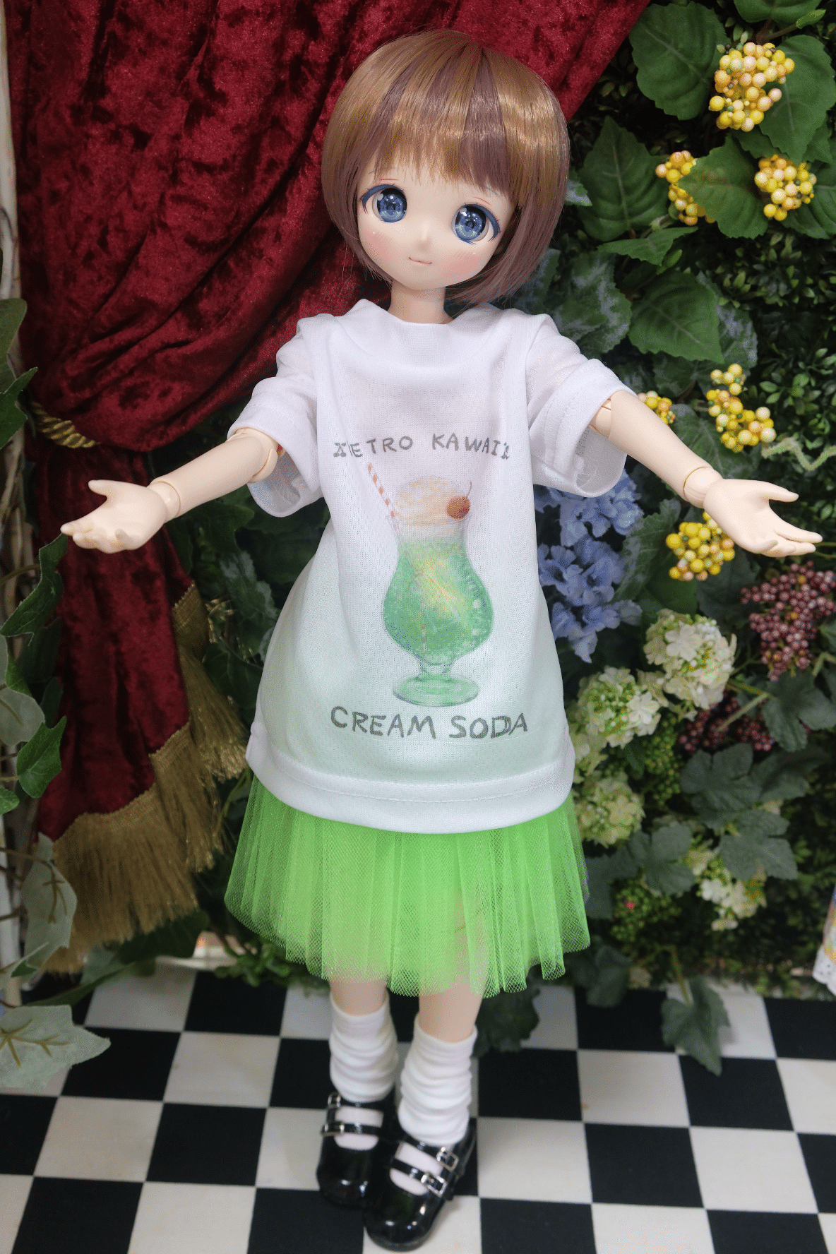 夏だ！Tシャツだ！クリームソーダだ！！手頃な夏服！オリジナル