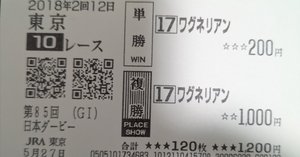 日本ダービーについて＆前売りで買ってきた。｜globalist